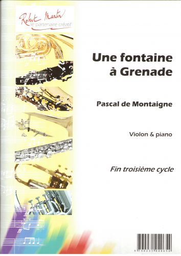 cover Une Fontaine à Grenade Robert Martin