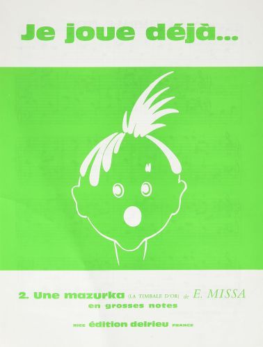 cover Une mazurka Timbale d'or Delrieu