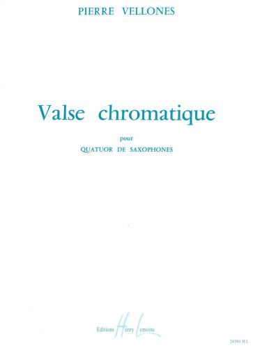 cover Valse chromatique Editions Henry Lemoine