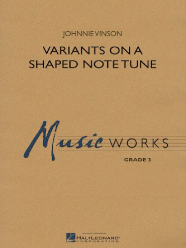 cover Variants on a Shaped Note Tune Hal Leonard