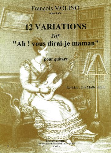 cover Variations (12) sur Ah ! Vous dirai-je maman Combre