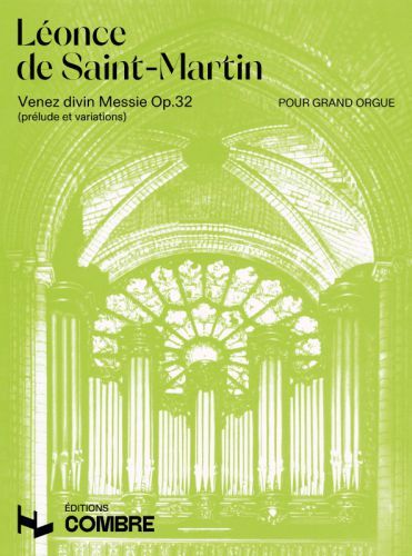 cover Venez divin Messie Op.32 (prlude et variations) Combre