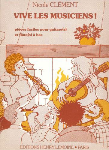 cover Vive les musiciens Editions Henry Lemoine