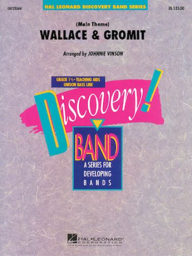 cover Wallace & Gromit Hal Leonard