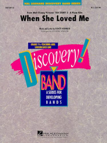 cover When She Loved Me (from Toy Story 2) Hal Leonard
