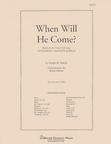 cover When Will He Come? Shawnee Press