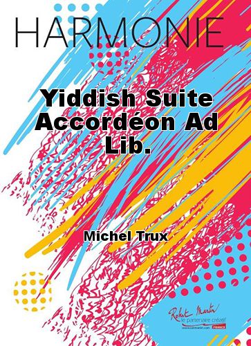 cover Yiddish Suite Accordon Ad Lib. Robert Martin