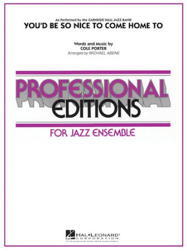 cover You'd Be So Nice to Come Home To Hal Leonard