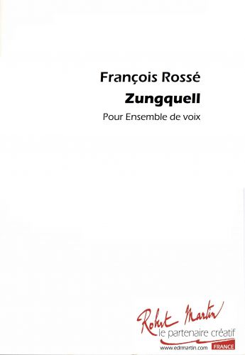 cover ZUNGQUELL Editions Robert Martin