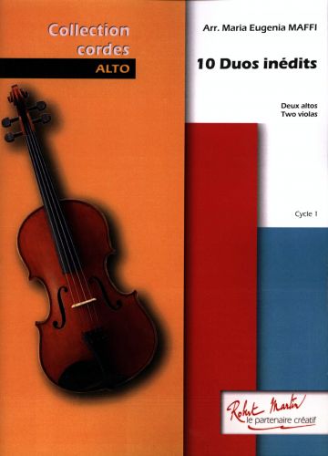 cubierta 10 duetos inditos Editions Robert Martin
