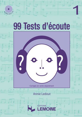 cubierta 99 Tests d'Ecoute Vol.1 Editions Henry Lemoine