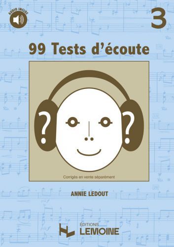 cubierta 99 Tests d'Ecoute Vol.3 Editions Henry Lemoine