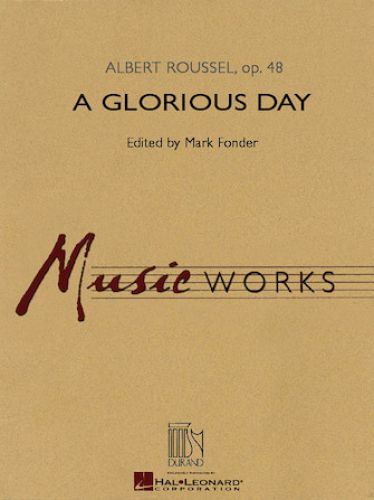 cubierta A Glorious Day Hal Leonard