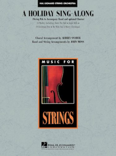cubierta A Holiday Sing-Along Hal Leonard