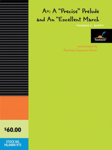 cubierta A Precixe Prelude And an Excellent March Hal Leonard