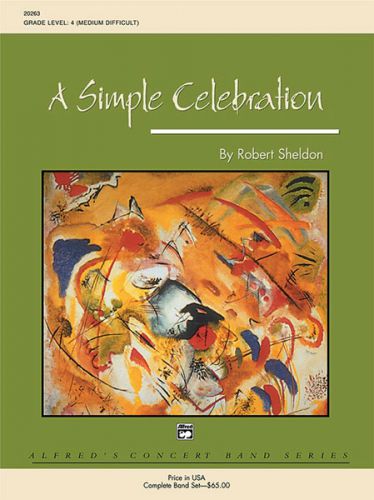 cubierta A Simple Celebration ALFRED
