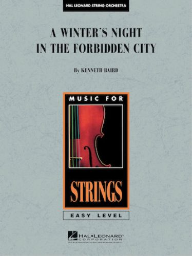 cubierta A Winter's Night in the Forbidden City Hal Leonard