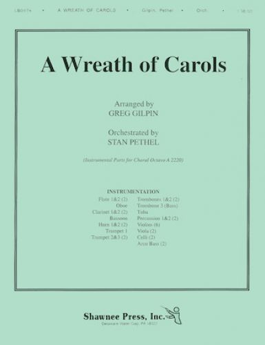cubierta A Wreath of Carols Shawnee Press