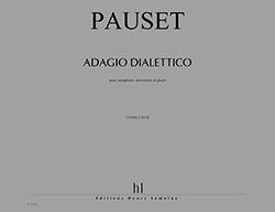 cubierta Adagio dialettico Editions Henry Lemoine