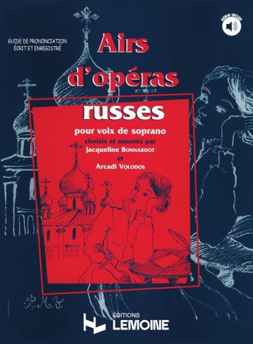 cubierta Airs d'opéras russes Editions Henry Lemoine