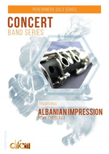 cubierta ALBANIAN IMPRESSION clarinet solo Difem