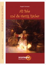 cubierta ALI BABA UND DIE VIERZIG RAUBER Scomegna