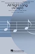 cubierta All Night Long (All Night ) Marching Band Hal Leonard