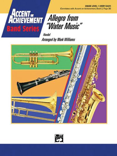 cubierta Allegro from Water Music ALFRED