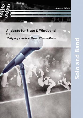 cubierta Andante for Flute and Windband Molenaar