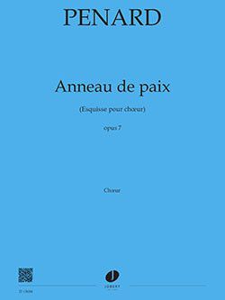 cubierta Anneau de paix (esquisse pour choeur) Jobert