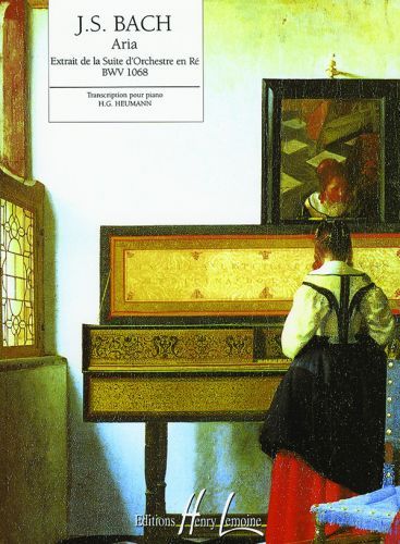 cubierta Aria extr. de la Suite en R maj. BWV1068 Editions Henry Lemoine
