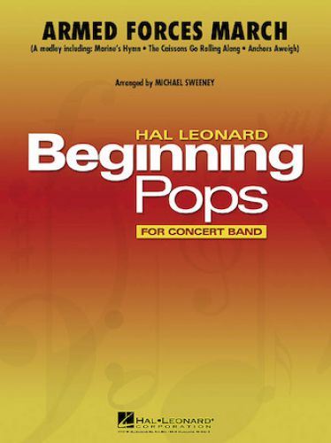 cubierta Armed Forces March Hal Leonard