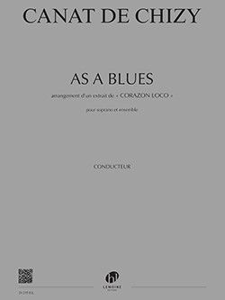 cubierta As a blues Editions Henry Lemoine