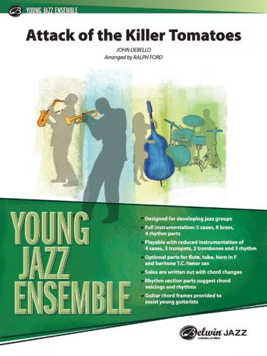 cubierta Attack of the Killer Tomatoes ALFRED