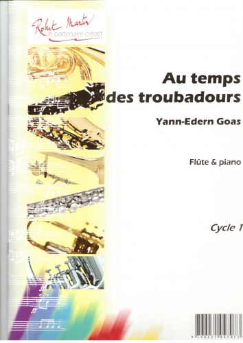 cubierta Au Temps de Troubadours Robert Martin