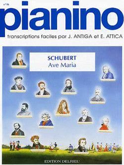 cubierta Ave Maria - Pianino 16 Delrieu