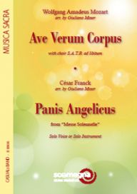 cubierta AVe Verum Corpus / Panis Angelicus Scomegna