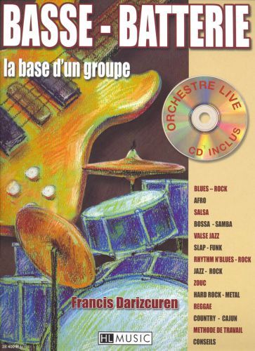 cubierta Basse - Batterie Editions Henry Lemoine