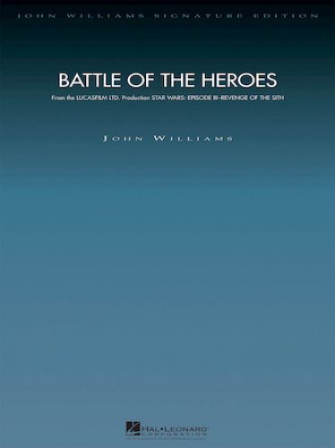 cubierta Battle of Heroes Hal Leonard