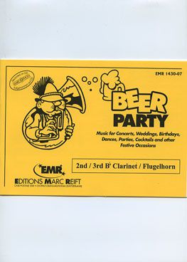 cubierta Beer Party (2nd/3rd Bb Clarinet/Flugel) Marc Reift