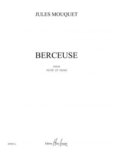 cubierta Berceuse Op.22 Editions Henry Lemoine