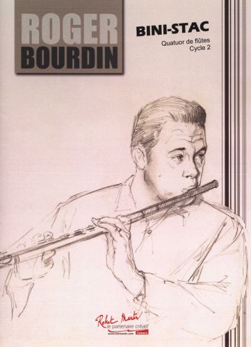cubierta BINI-STAC pour Quatuor de flutes et contrebasse Robert Martin