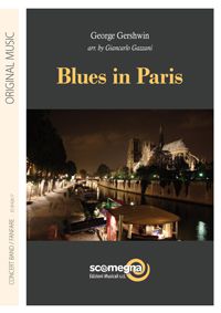 cubierta BLUES IN PARIS Scomegna