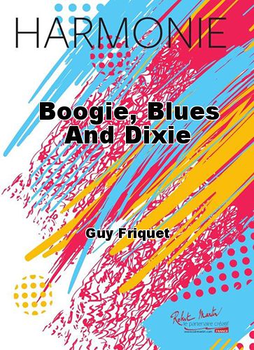 cubierta Boogie, Blues And Dixie Robert Martin