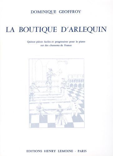 cubierta Boutique d'Arlequin Editions Henry Lemoine