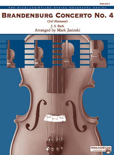cubierta Brandenburg Concerto No. 4 ALFRED
