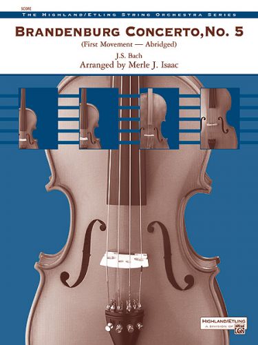 cubierta Brandenburg Concerto No. 5 ALFRED