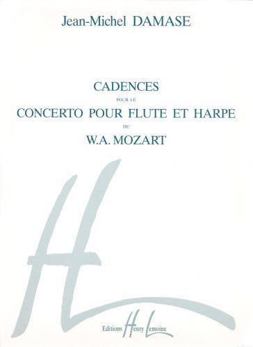 cubierta Cadences du Concerto pour flte et harpe de Mozart Editions Henry Lemoine