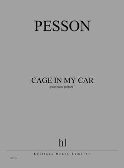 cubierta Cage in my car Editions Henry Lemoine