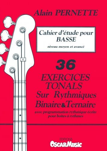 cubierta Cahier d'�tude pour basse Editions Henry Lemoine